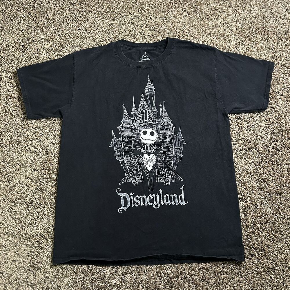 Disneyland Castle Nightmare Before Christmas Shirt DisneylandResort Hanes Sz M
